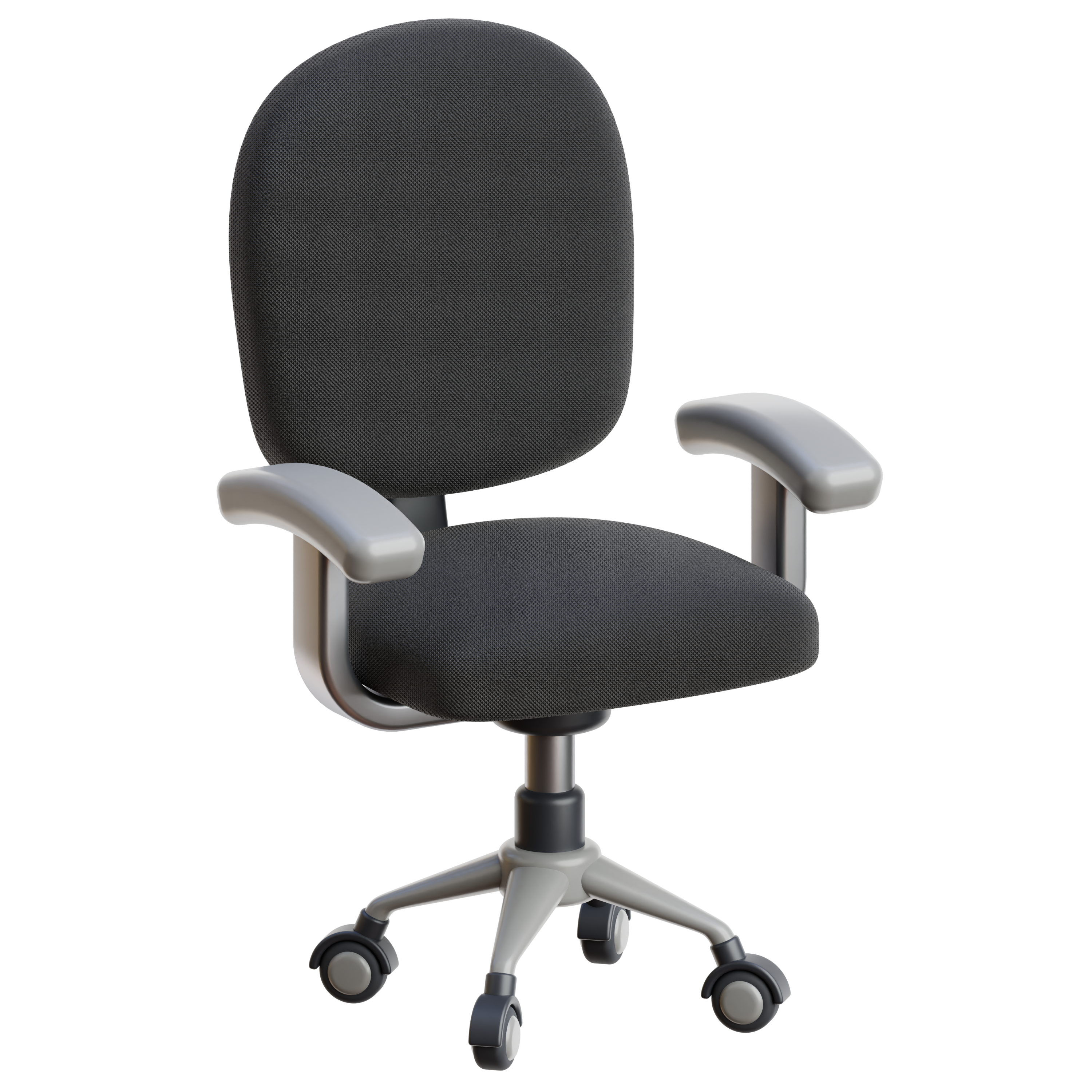 3D Illustration of Office Chair